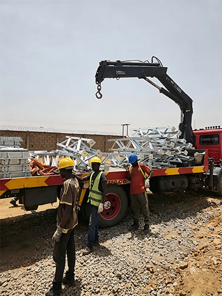 On-Site Progress para sa Nigeria Zaria 330kV Substation Project