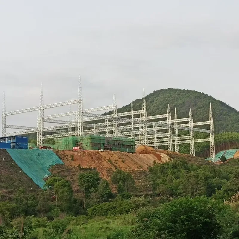 Electrical Transmission Substation Steel Structures